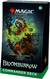 Wizards of The Coast Magic The Gathering - Bloomburrow Commander Deck Animated Army