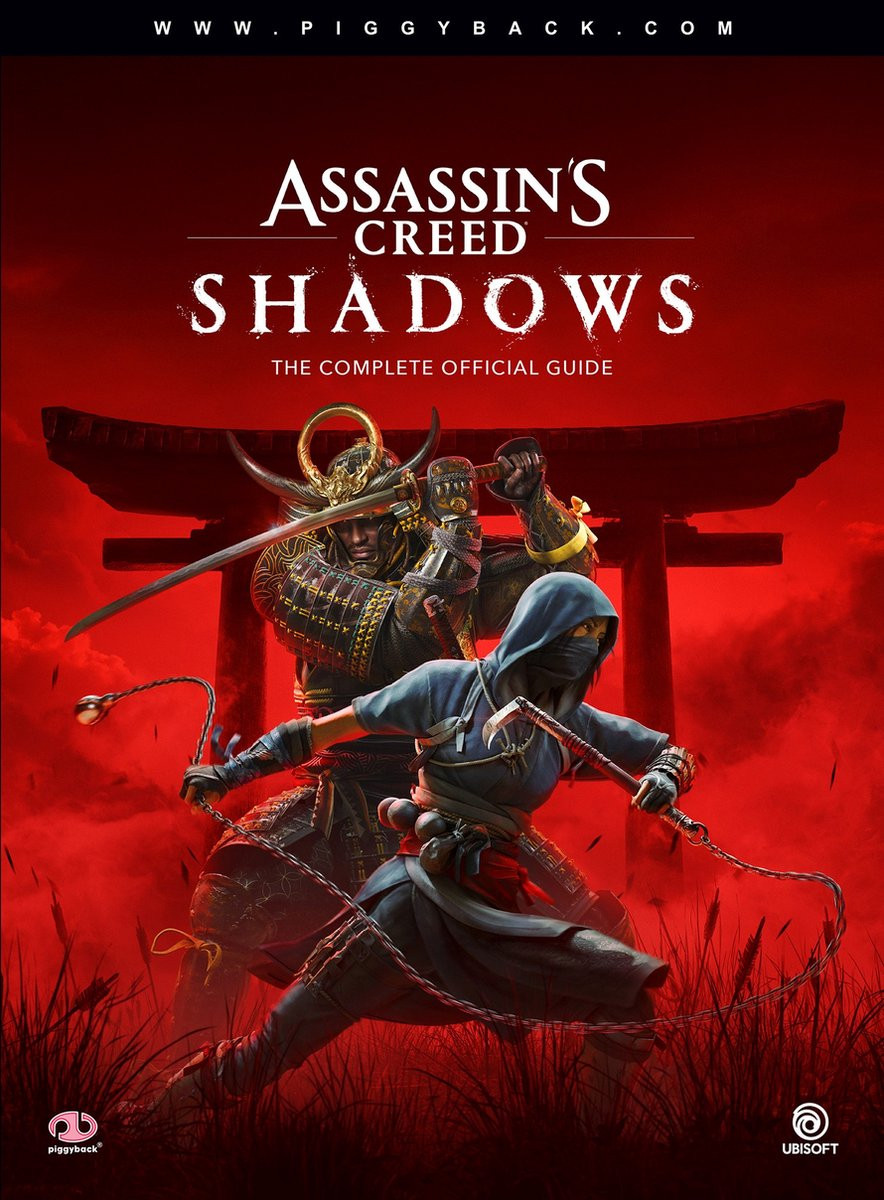 Piggyback Assassin's Creed Shadows - The Complete Official Guide