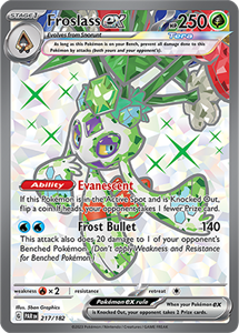 Pokémon Froslass EX Ultra Rare - PAR 217 -  kaart (Scarlet & Violet - Paradox Rift)