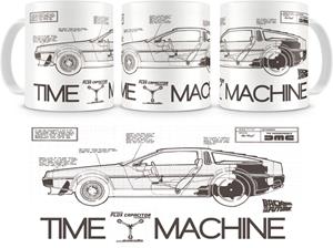 Hole in the Wall Back to the Future - Time Machine Mug