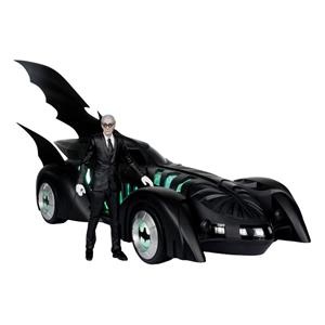 McFarlane Batman Forever Alfred Pennyworth & Batmobile