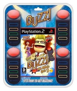 Sony Computer Entertainment Buzz the Music Quiz + buzzers (Nederlandse versie)