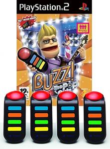 Sony Computer Entertainment Buzz the Pop Quiz + Buzzers