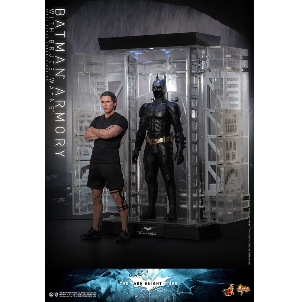 Batman - The Dark Knight Rises Batman Armory With Bruce Wayne 1:6 Movie Masterpiece - Figur