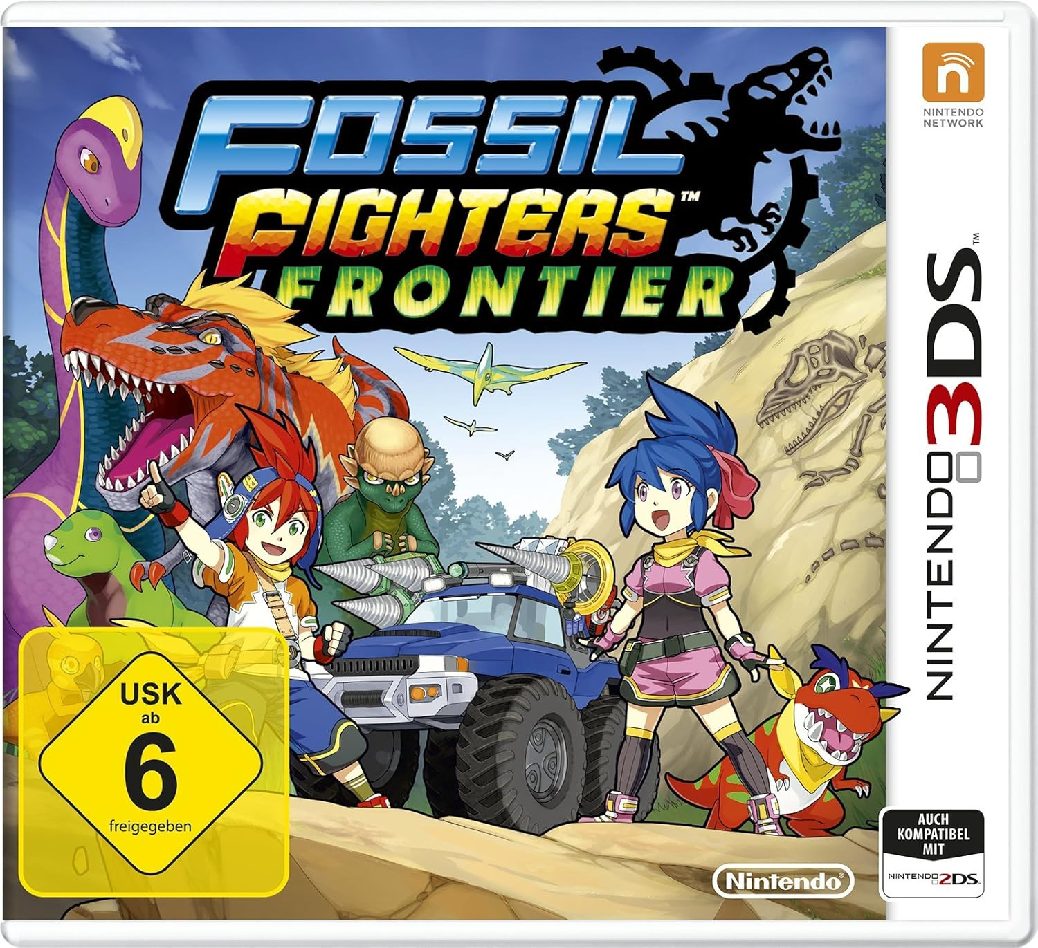 Nintendo Fossil Fighters Frontier (verpakking Duits, game Engels)