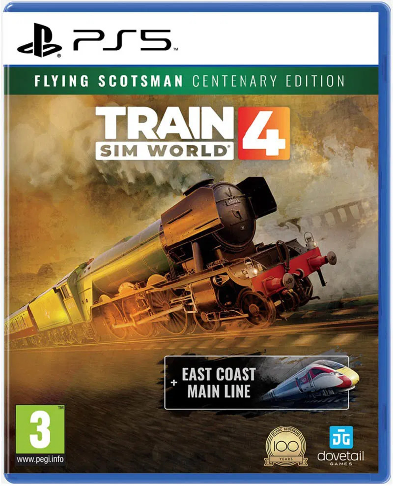 Dovetail Games Train Sim World 4 Flying Scotsman Centenary Edition