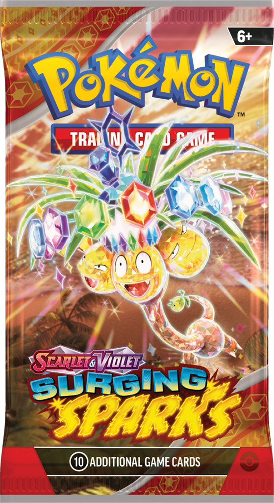 The Pokemon Company Pokemon TCG Scarlet & Violet Surging Sparks Booster Pack