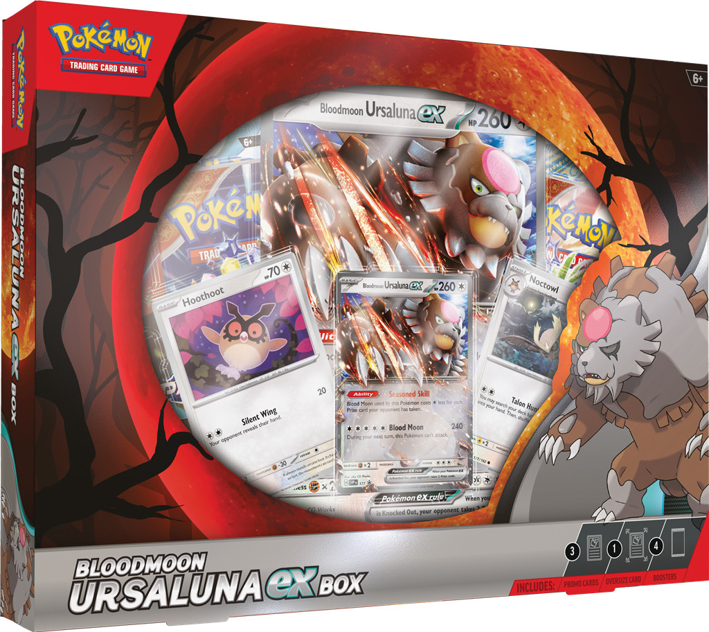 The Pokemon Company Pokemon TCG Scarlet & Violet Bloodmoon Ursaluna EX Box