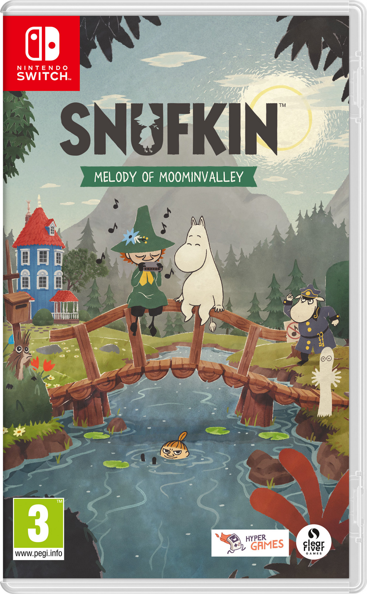 Clear River Games Snufkin Melody of Moominvalley