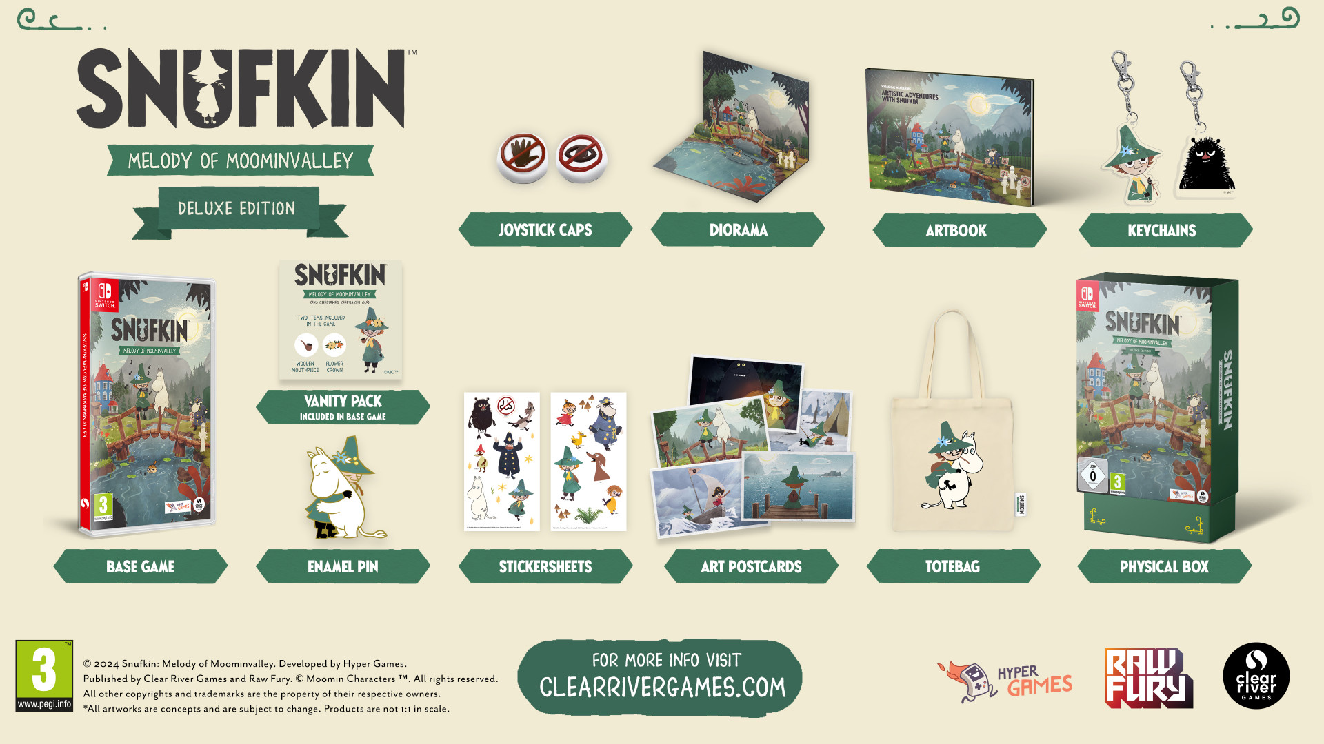 Clear River Games Snufkin Melody of Moominvalley Deluxe Edition