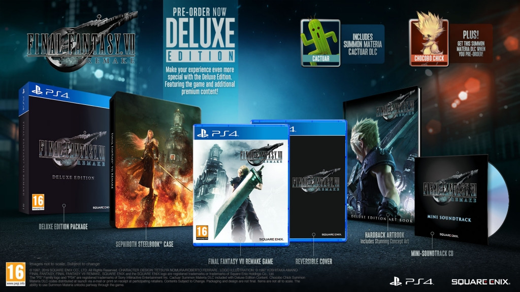 Square Enix Final Fantasy VII Remake Deluxe Edition