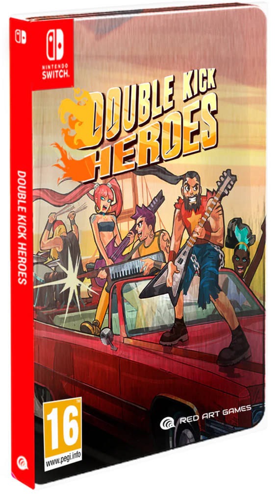 Red Art Games Double Kick Heroes Steelbook Edition