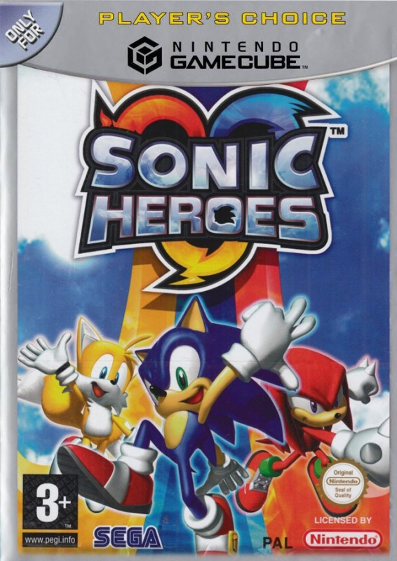 SEGA Sonic Heroes (player's choice)