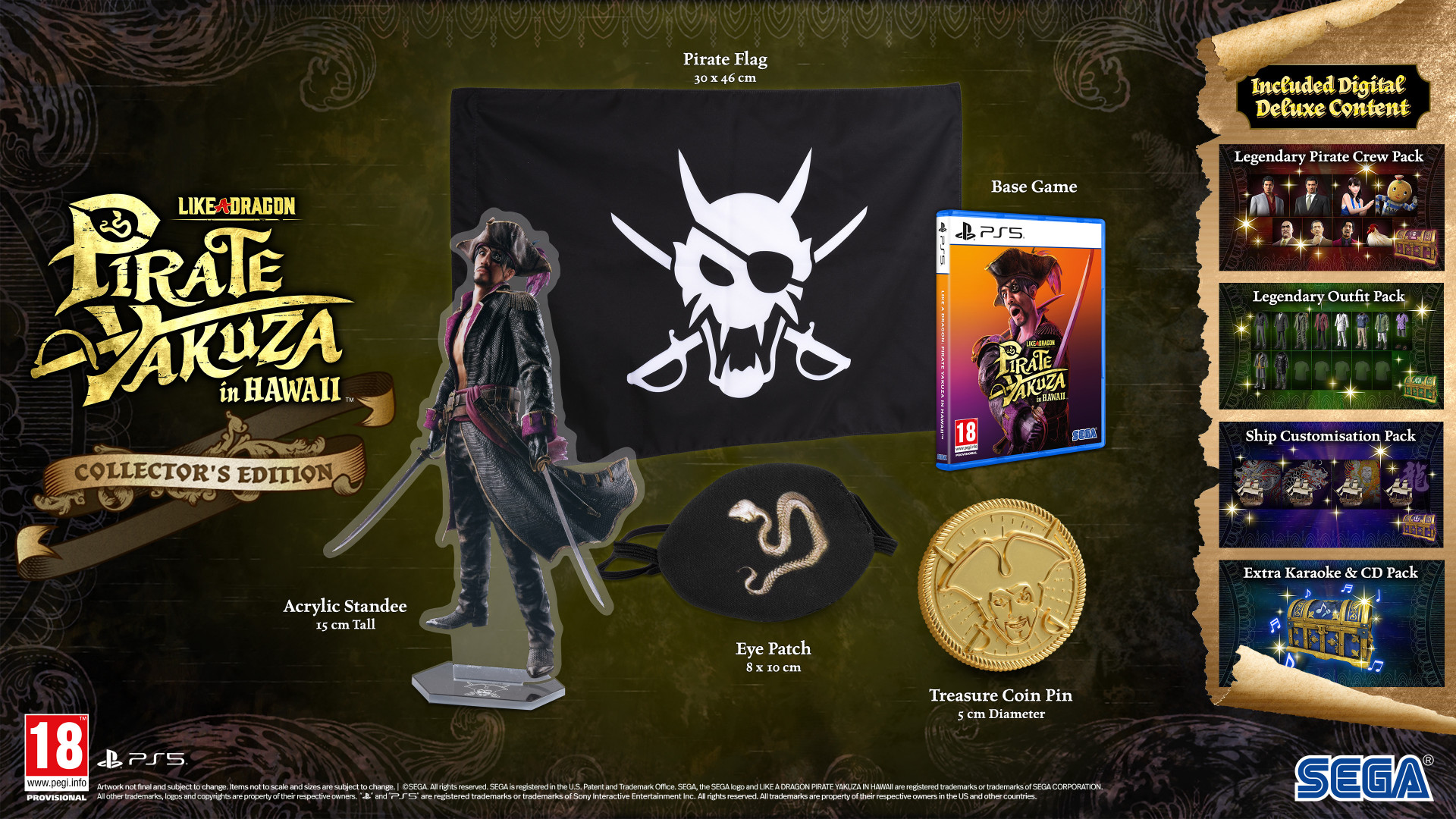 SEGA Like a Dragon: Pirate Yakuza in Hawaii Collector's Edition