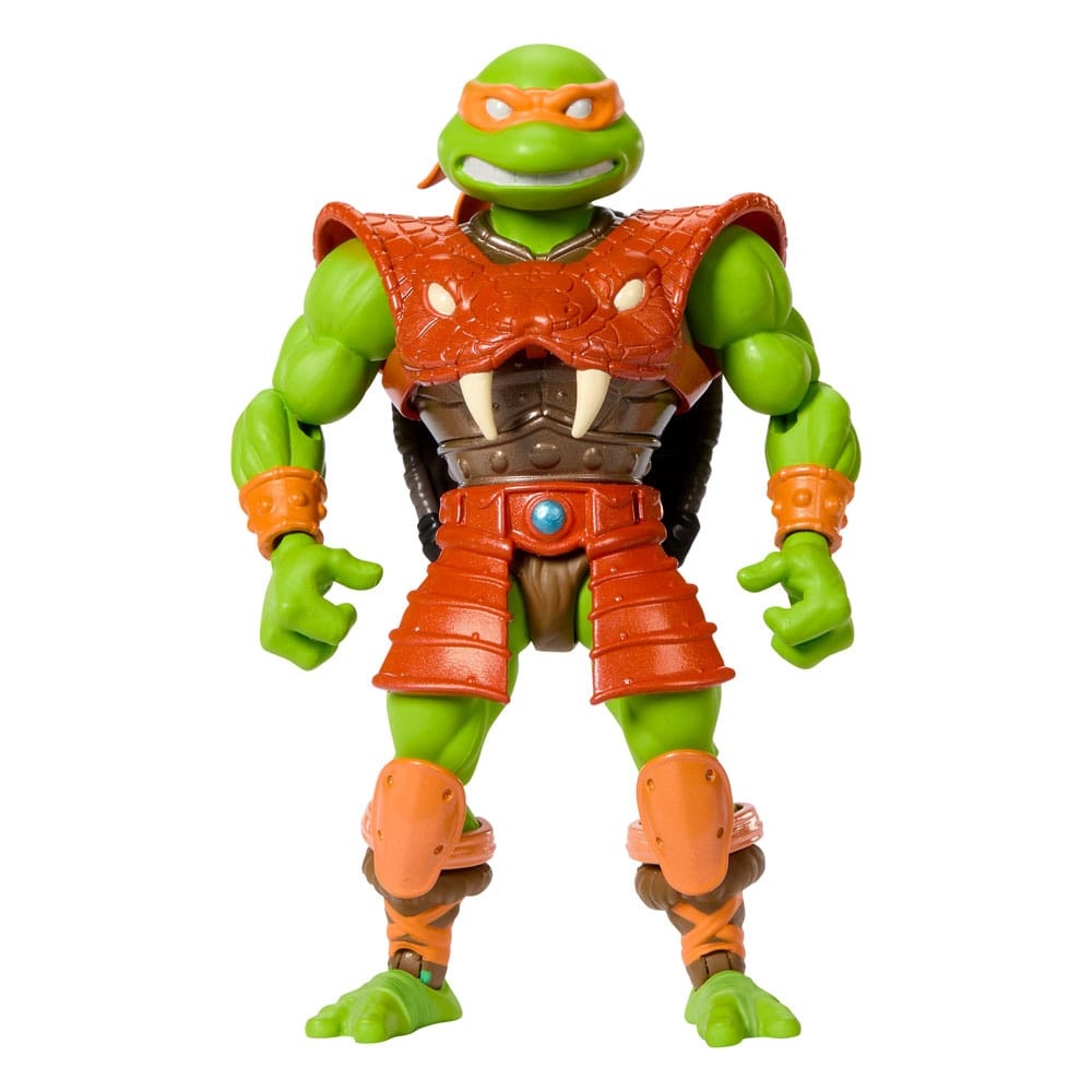 Mattel MOTU x TMNT Turtles of Grayskull Michelangelo