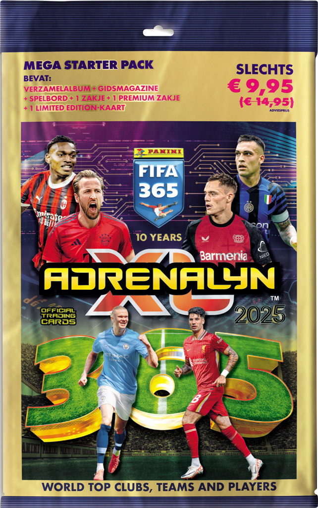 Panini Adrenalyn XL Fifa 365 24/25 Mega Starter Pack