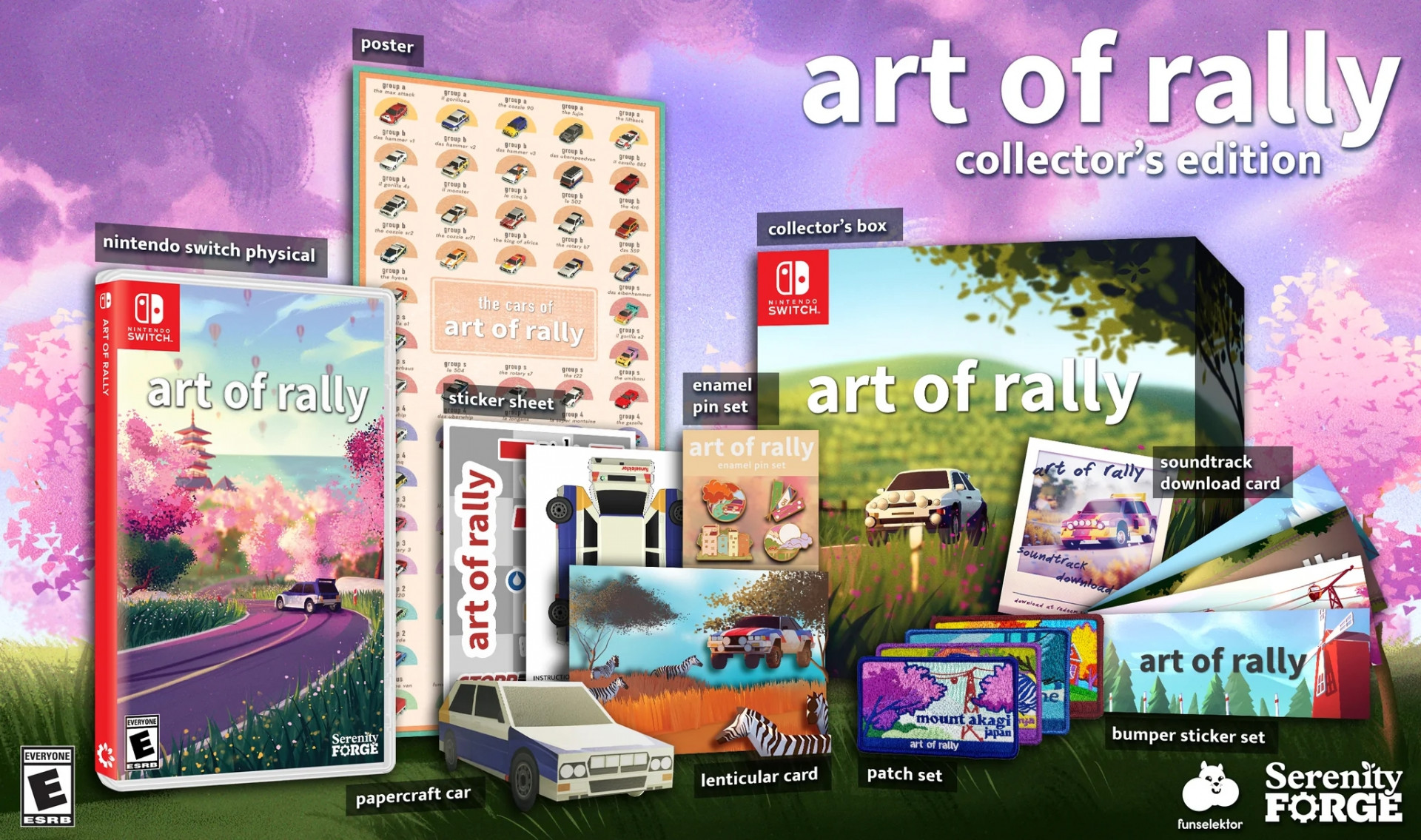 Serenity Forge Art of Rally Collector's Edition