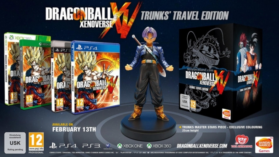 Bandai Namco Dragon Ball Xenoverse Trunks Travel Edition