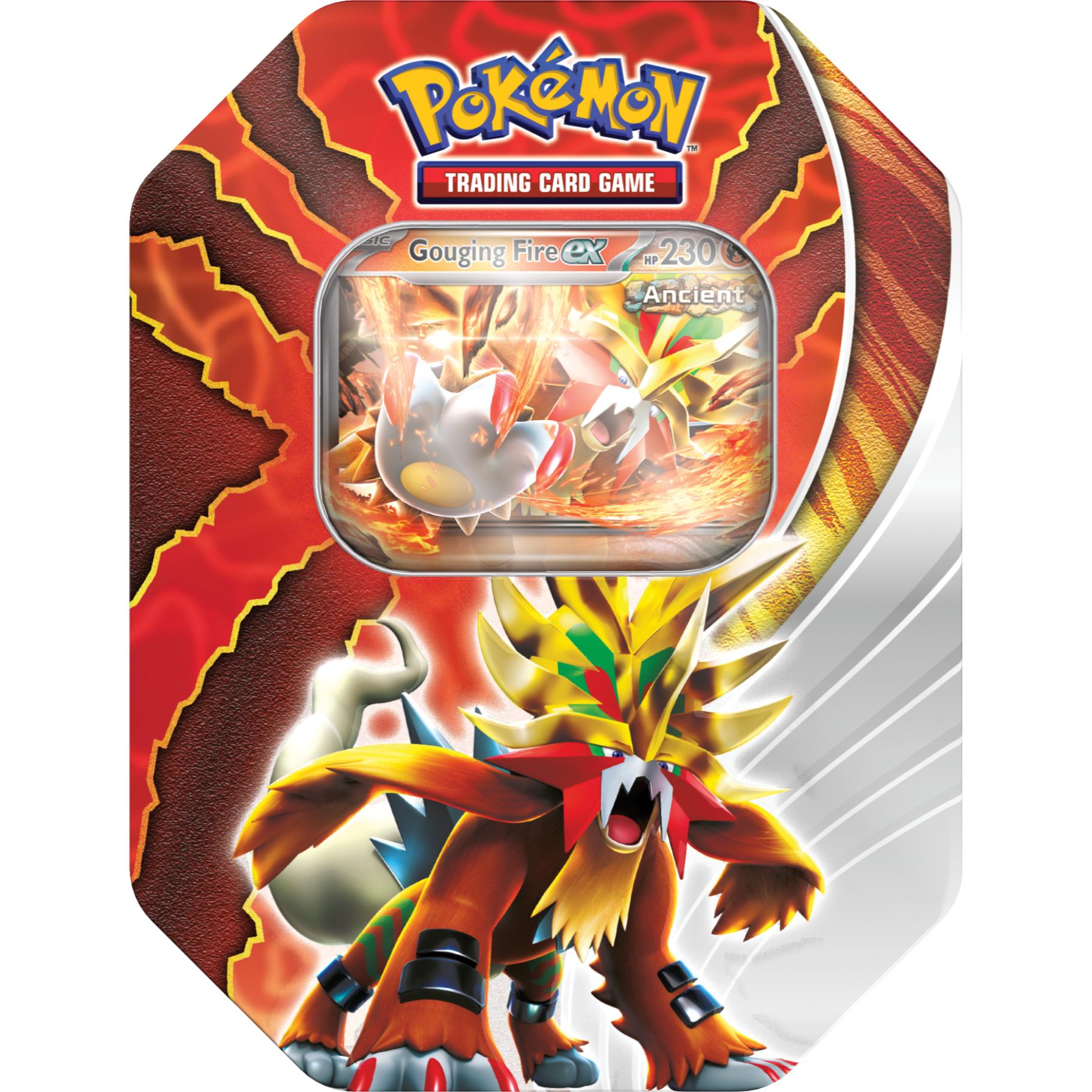 Pokémon Trading Card - Paradox Destinies Tin - Gouging Fire EX