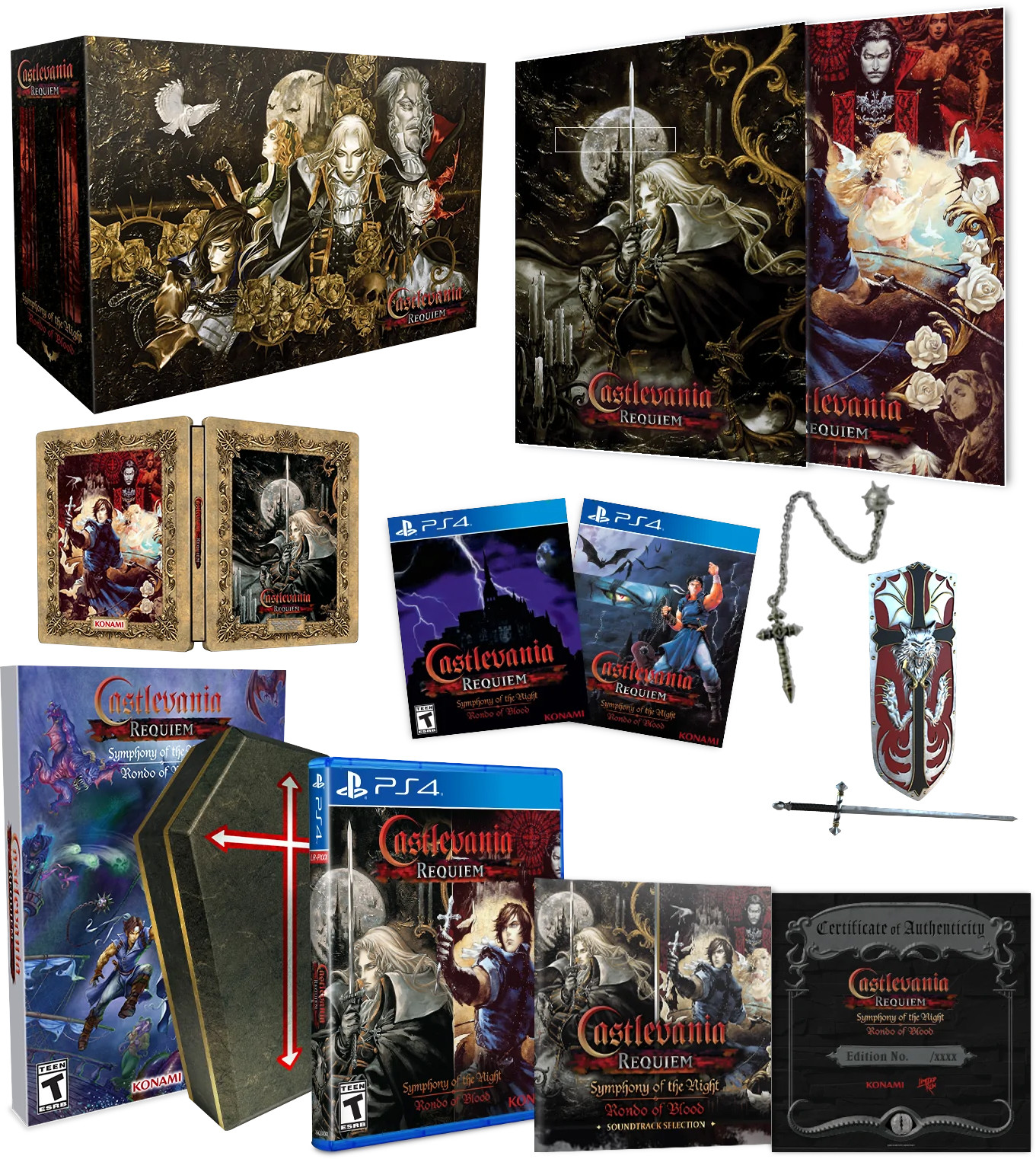 Limited Run Castlevania Requiem Ultimate Edition ( Games)