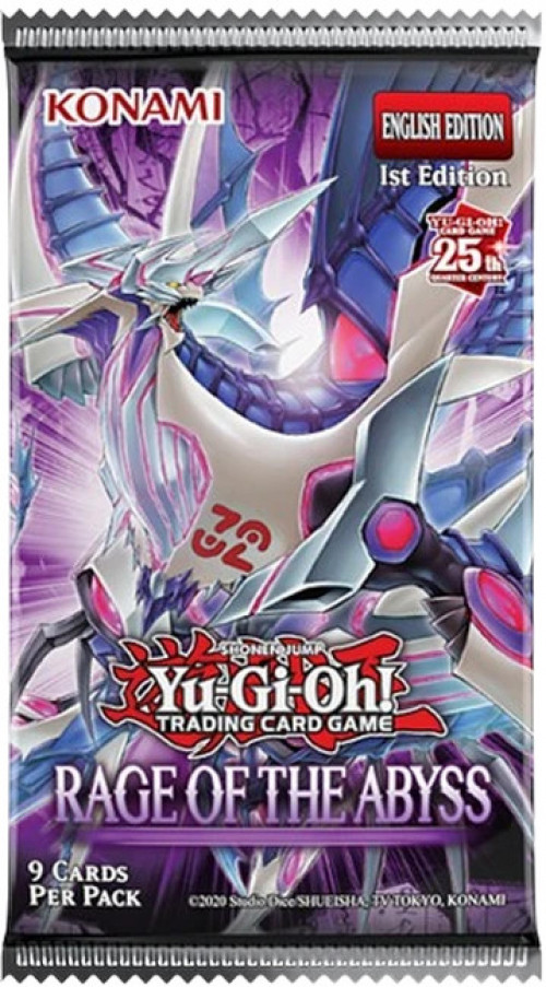 Konami Yu-Gi-Oh! TCG Rage of the Abyss Booster Pack