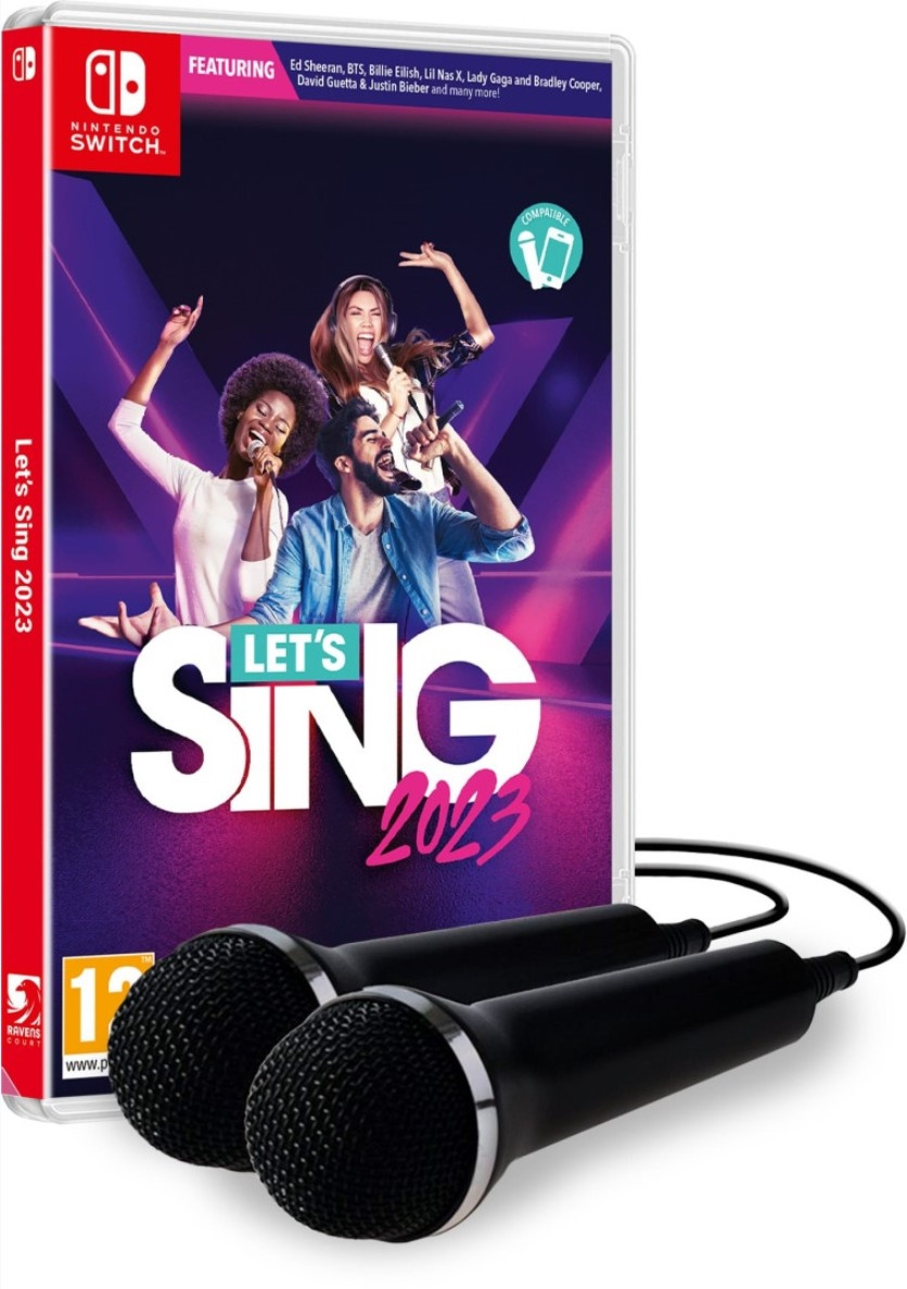 Plaion Let's Sing 2023 + 2 Microphones