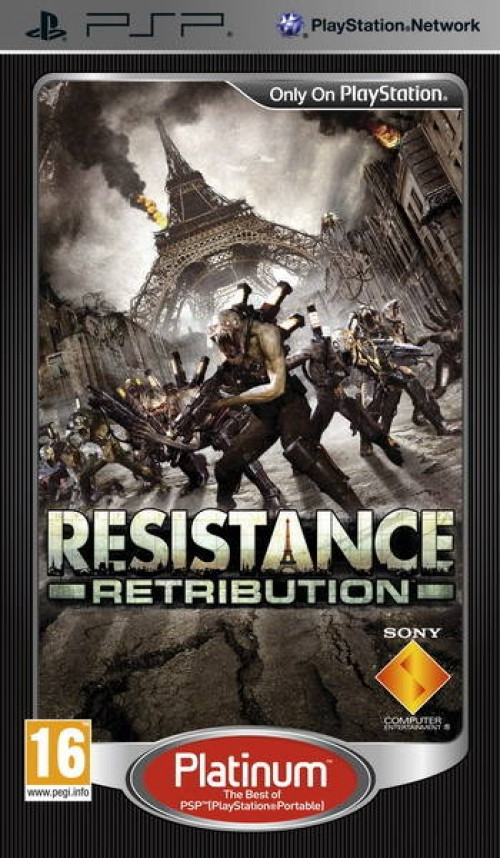 Sony Computer Entertainment Resistance Retribution (platinum)