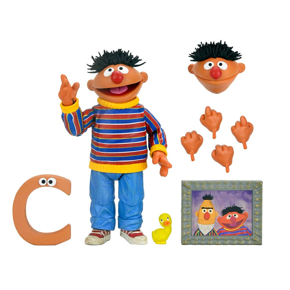 NECA Sesame Street Ultimate Ernie 18cm