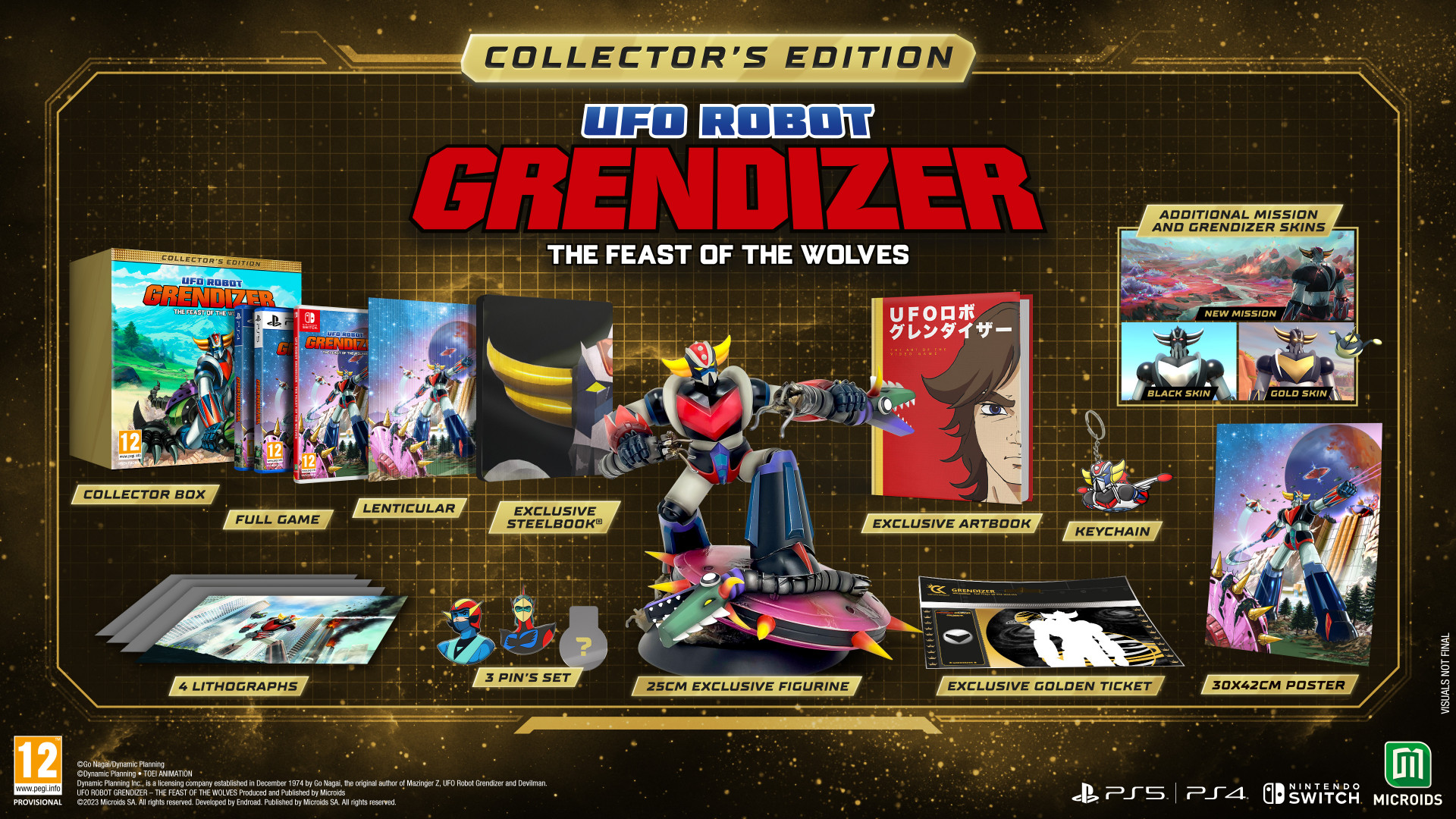 Mindscape UFO Robot Grendizer: The Feast of the Wolves Collector's Edition