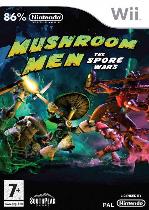 SouthPeak Mushroom Men the Spore Wars