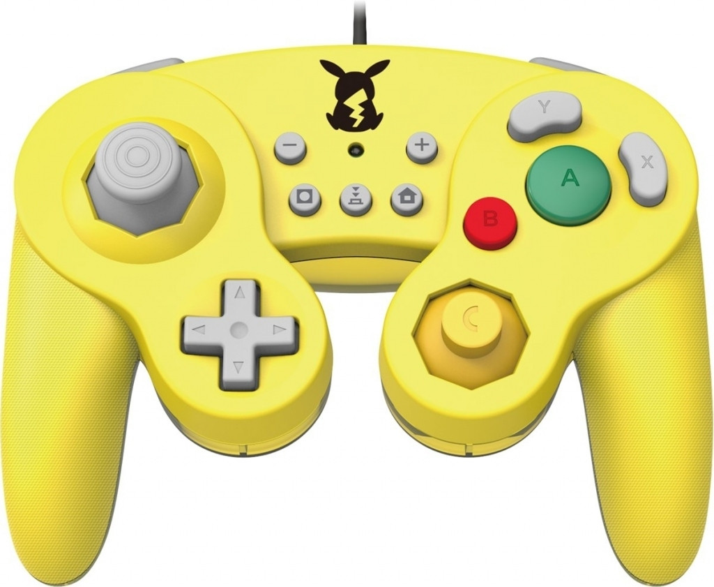 Hori Gamecube Style Battle Pad - Pikachu