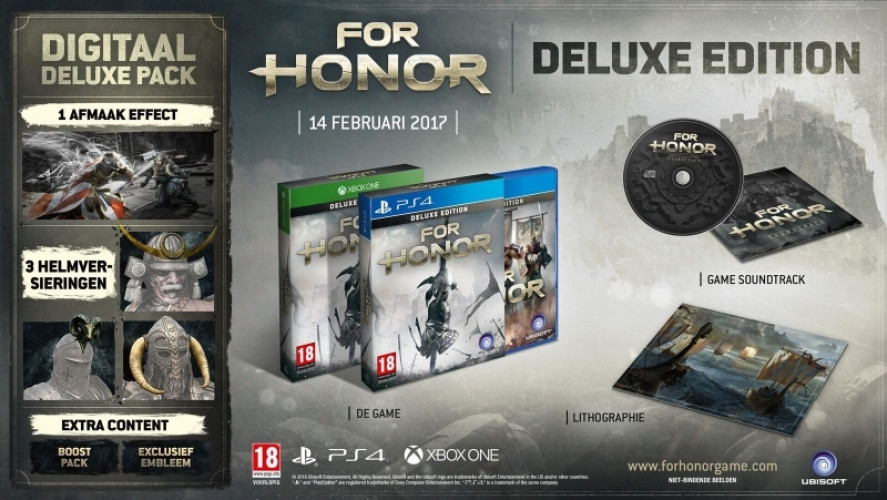 Ubisoft For Honor Deluxe Edition