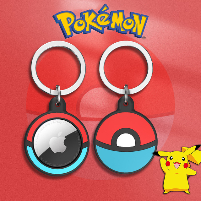 Pokémon Airtag Pokeball sleutelhanger