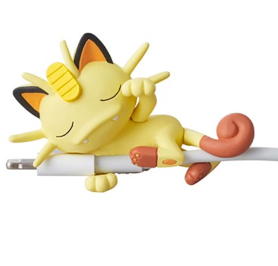 Pokémon Sleepy Meowth kabel bijter (charger charm)