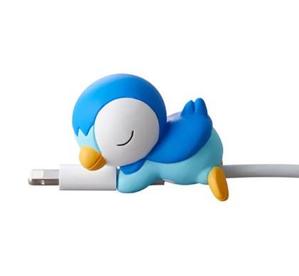 Pokémon Sleepy Piplup kabel bijter (charger charm)