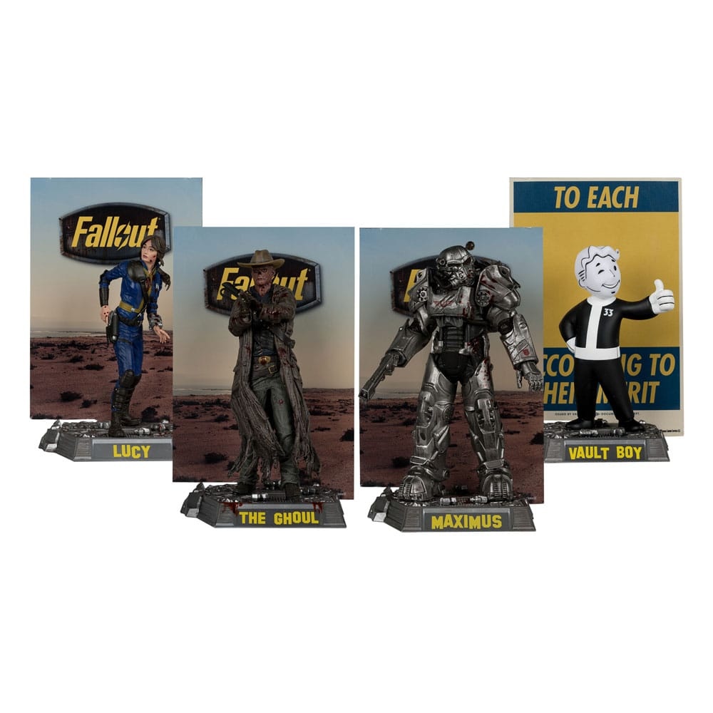 McFarlane Fallout Movie Maniacs 4-Pack