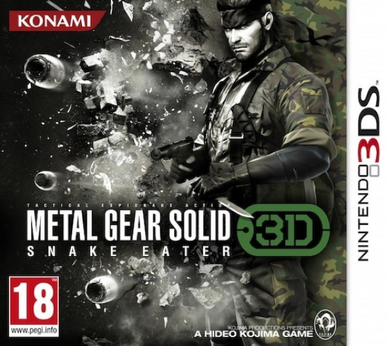 Konami Metal Gear Solid 3 Snake Eater