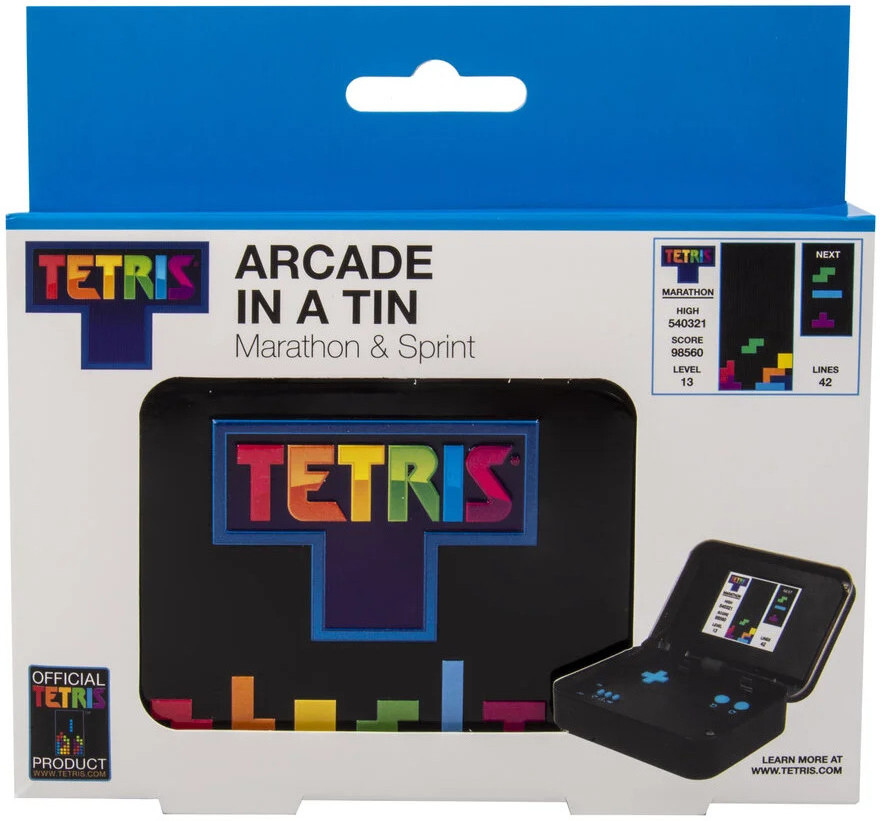 Fizz Creations Tetris - Retro Gaming Handheld In Metalen Box