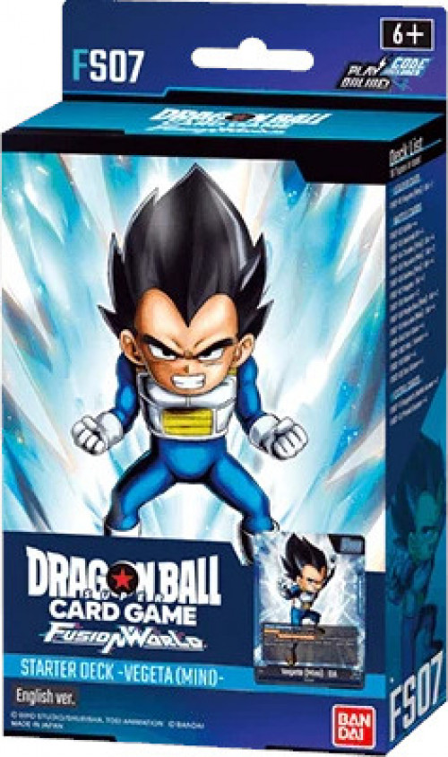 Bandai Dragon Ball Super TCG Fusion World: Starter Deck Vegeta (Mini)