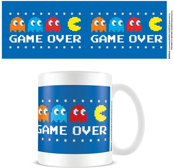 Pyramid International Pac-Man Game Over Mug