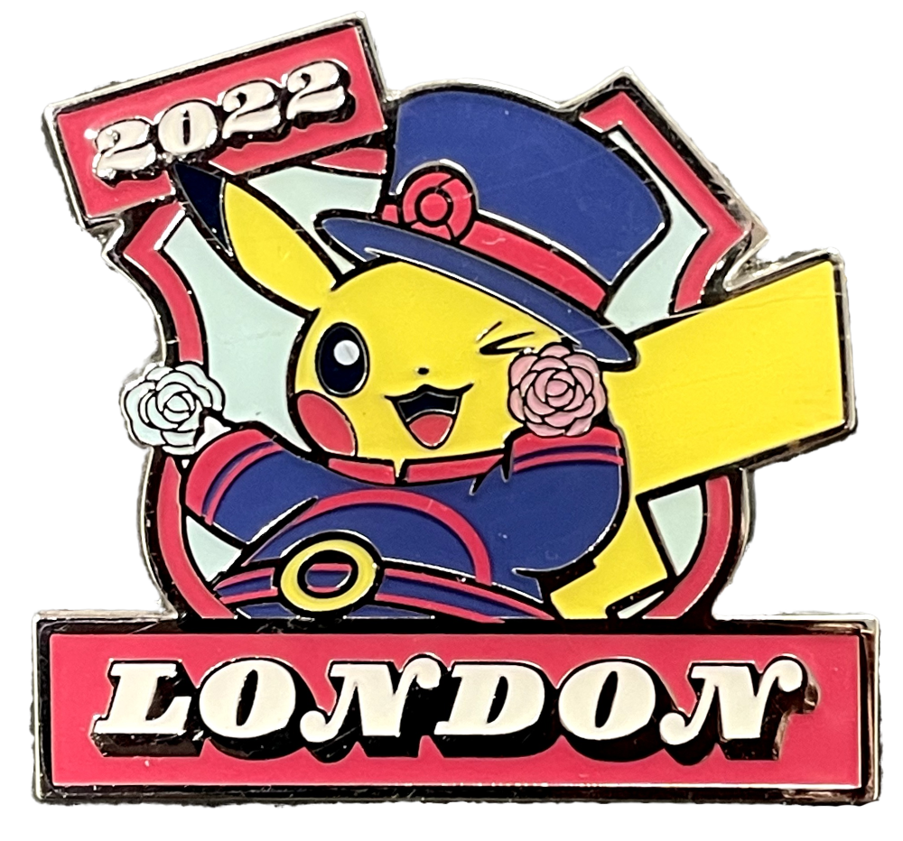 Pokémon World Championship Pikachu London Pin 2022