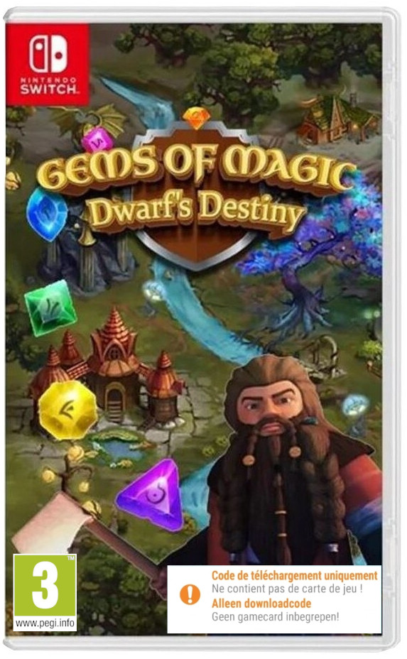 Mindscape Gems of Magic: Dwarf's Destiny (Code in a Box)