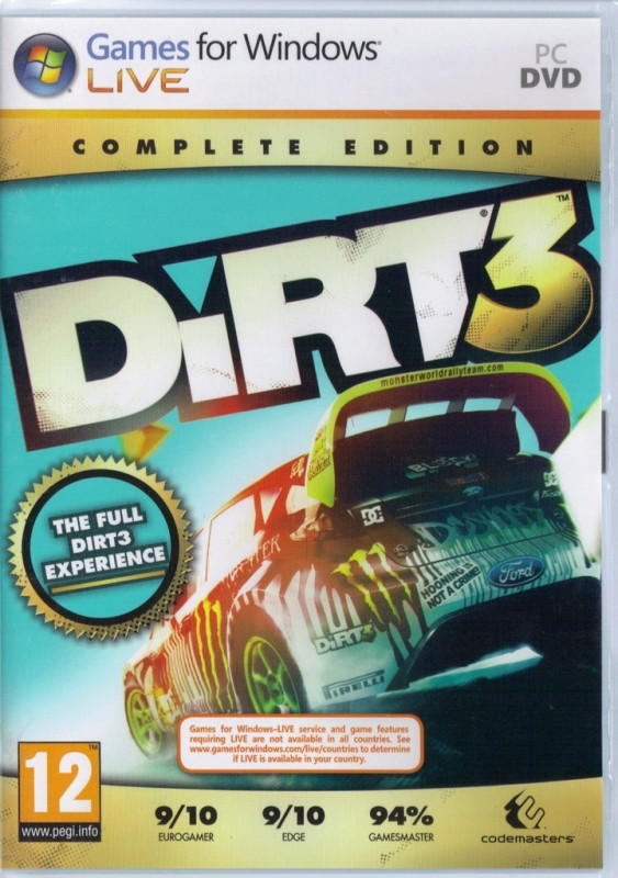 Codemasters Dirt 3 Complete Edition