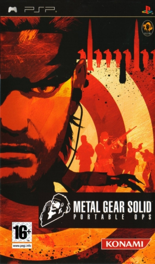 Konami Metal Gear Solid Portable Ops