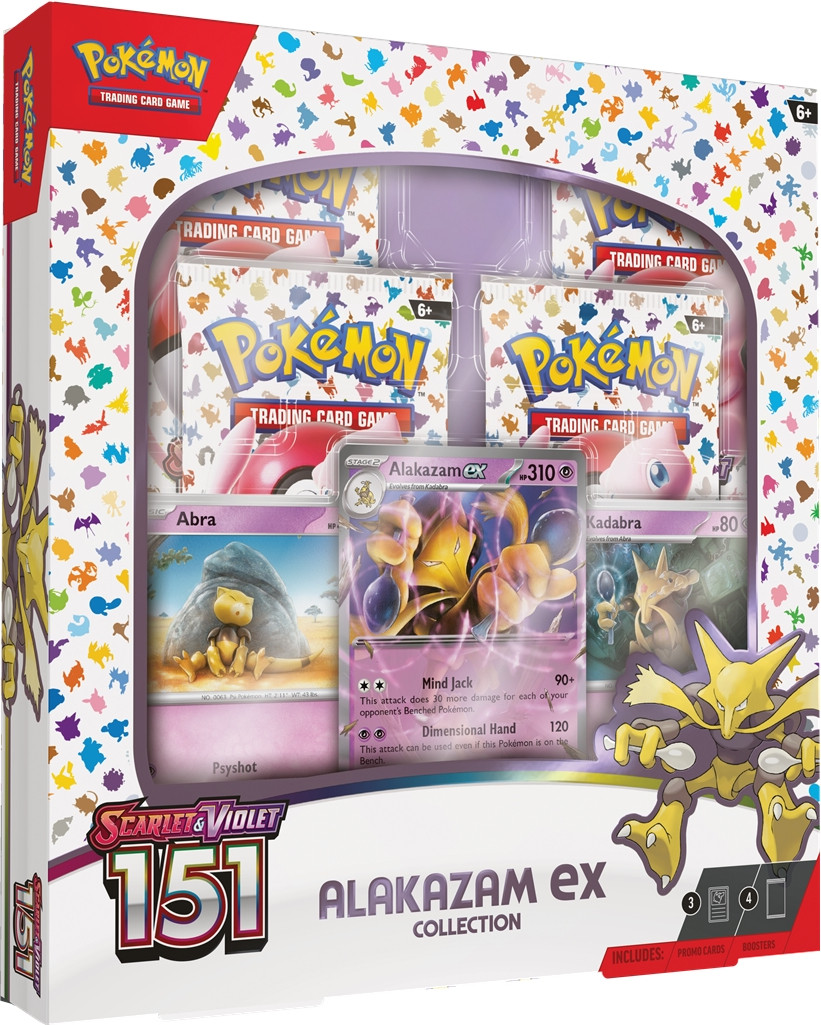 The Pokemon Company Pokemon TCG Scarlet & Violet 151 EX Box - Alakazam EX