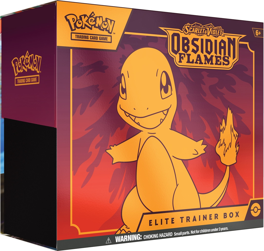 The Pokemon Company Pokemon TCG Scarlet & Violet Obsidian Flames Elite Trainer Box