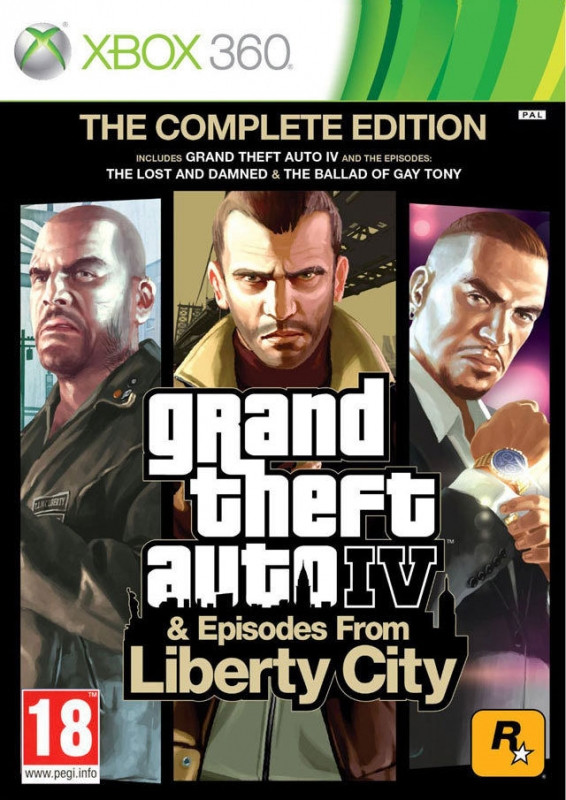 Rockstar Grand Theft Auto The Complete Edition (GTA 4 + Episodes from Liberty City)