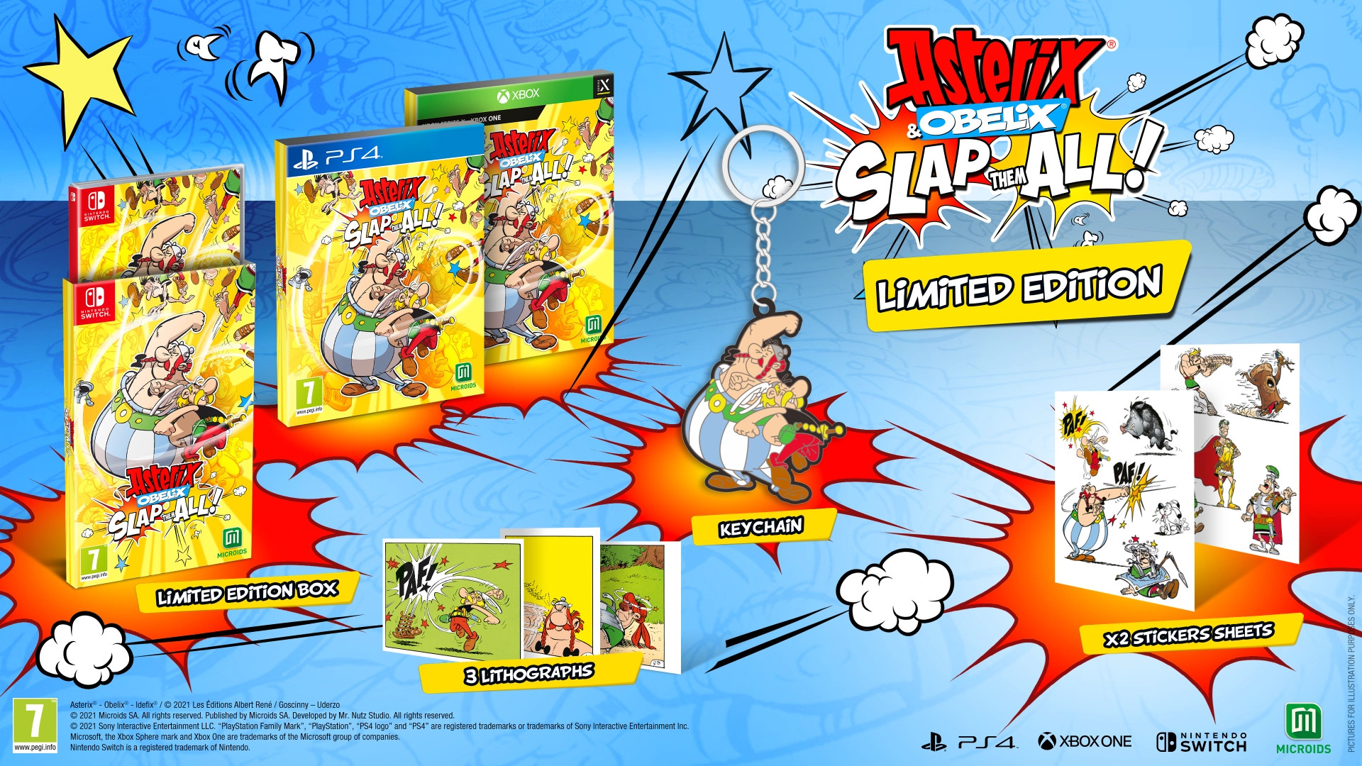 Microids Asterix & Obelix Slap Them All! Limited Edition