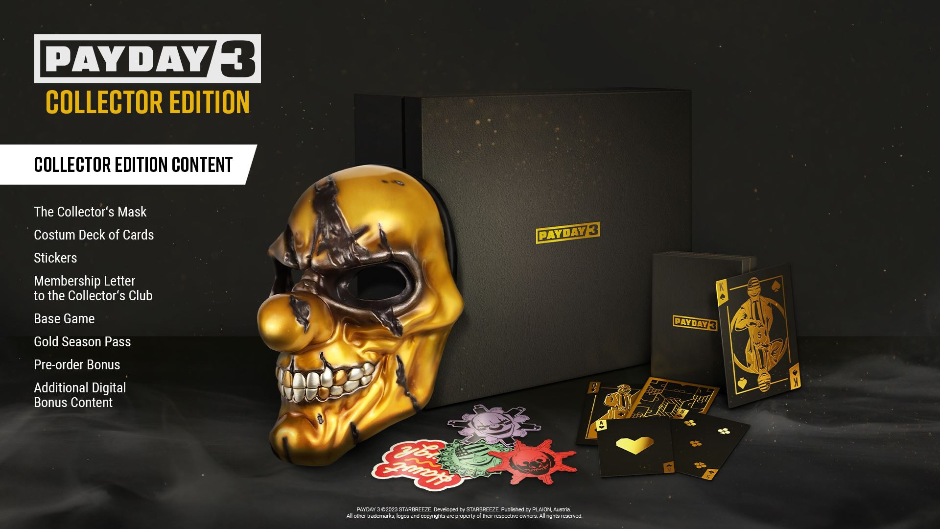 Deep Silver Payday 3 Collector's Edition