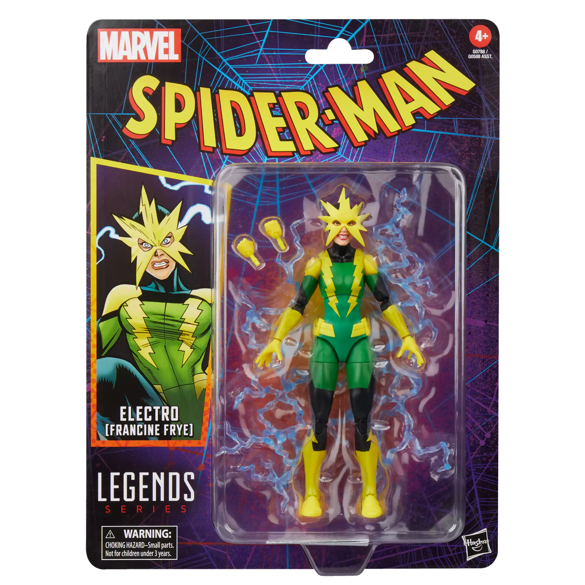 Hasbro Marvel Legends Electro (Francine Frye)